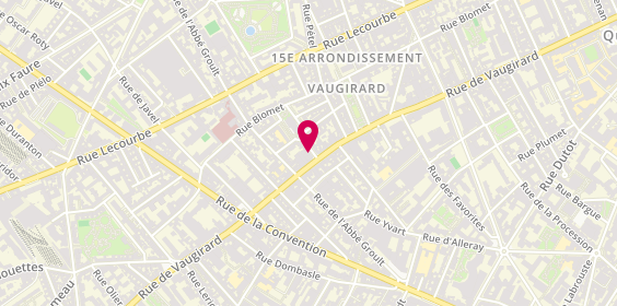 Plan de Mombini, 22 Rue Gerbert, 75015 Paris