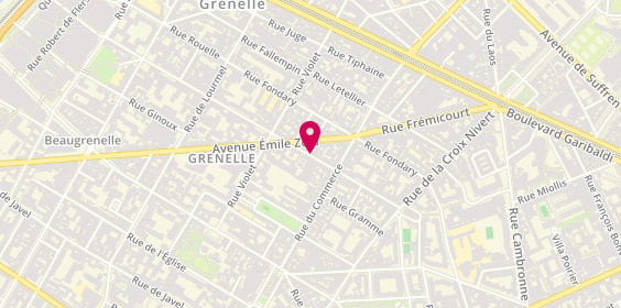 Plan de Games In Blue, 103 Rue du Théâtre, 75015 Paris