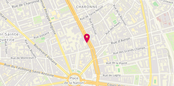 Plan de Robin des Jeux, 37 Boulevard de Charonne, 75011 Paris