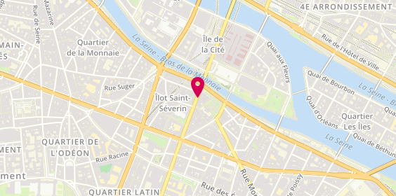 Plan de CybergunStore Notre Dame, 11 Rue du Petit Pont, 75005 Paris