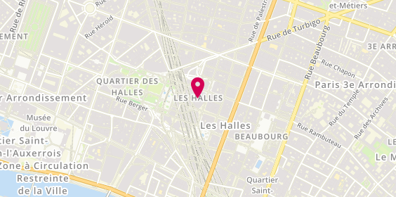 Plan de Micromania - Zing LES HALLES, 210 Porte Lescot, 75001 Paris