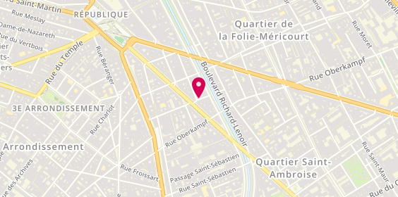 Plan de Lulu Berlu, 2 Rue du Grand Prieuré, 75011 Paris