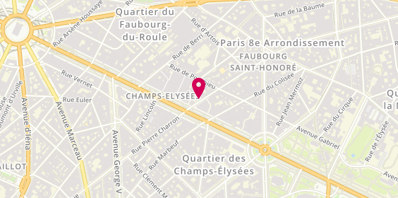 Plan de La Grande Récré, 126 Rue la Boétie, 75008 Paris