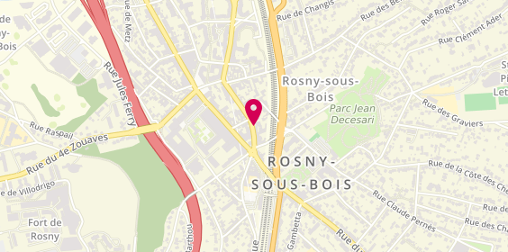 Plan de Nature Decouvert, Avenue Rosny, 93110 Rosny-sous-Bois