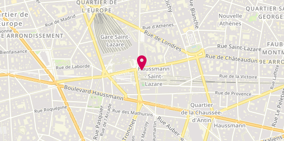 Plan de Normal, 109 Rue Saint-Lazare, 75009 Paris