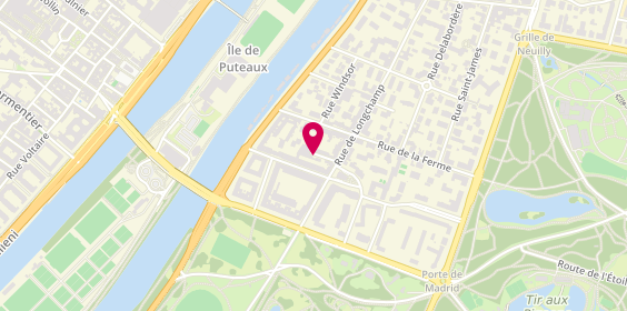 Plan de BERTHON Bruno, 5 Villa Peupliers, 92200 Neuilly-sur-Seine