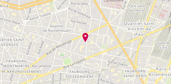 Plan de Warhammer, 125 Rue du Faubourg Poissonnière, 75009 Paris
