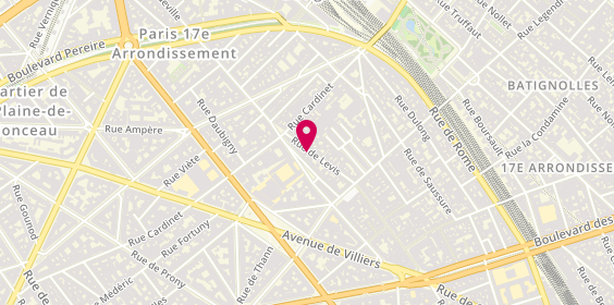 Plan de Les Marchandes de Jouets - Magasin de Jouets, 83 rue de Lévis, 75017 Paris