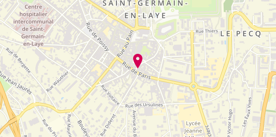 Plan de Le Bonhomme de Bois, 4 Rue du Vieil Abreuvoir, 78100 Saint-Germain-en-Laye