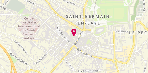 Plan de Oxybul Eveil & Jeux, 12 Rue Collignon, 78100 Saint-Germain-en-Laye