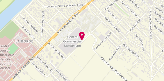 Plan de Carrefour Location, 280 avenue Gabriel Péri, 78360 Montesson