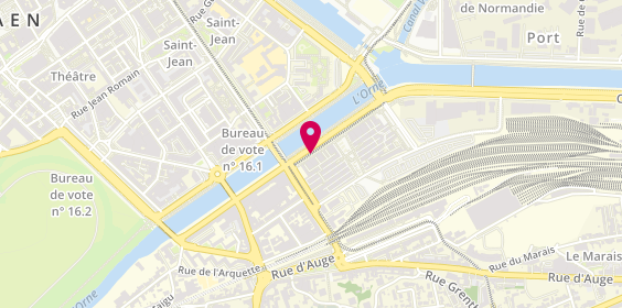 Plan de Oxybul Eveil & Jeux, Centre Commercial Rives de l'Orne Quai Am Hamelin, 14000 Caen