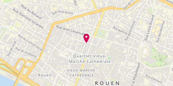Plan de Le Vizz, 7 Rue des Bons Enfants, 76000 Rouen