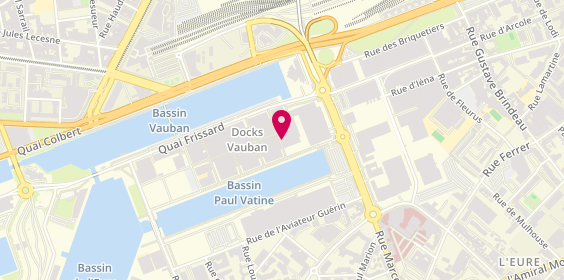 Plan de Micromania - Zing LE HAVRE VAUBAN, Centre Commercial Dock Vauban
Quai Frissard, 76600 Le Havre