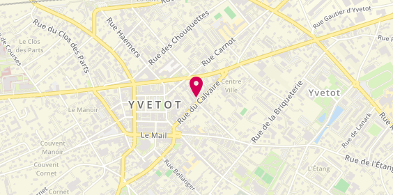 Plan de P'tits Bezots et Compagnie, 44 Rue du Calvaire, 76190 Yvetot