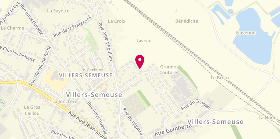 Plan de Maxi Toys, Zone Industrielle Les Ayvelles
2 Rue du Bourg, 08000 Villers-Semeuse