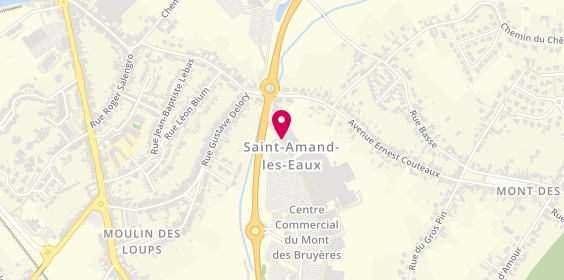 Plan de Maxi Toys, du parc Rocade du N, 59230 Saint-Amand-les-Eaux