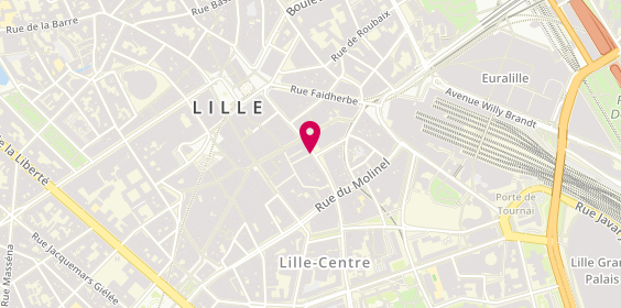 Plan de King Jouet, Centre Commercial Les Tanneurs 80 Rue Pierre Mauroy, 59800 Lille
