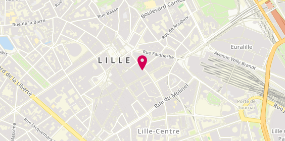 Plan de Oxybul Eveil & Jeux, 52 Rue Pierre Mauroy, 59800 Lille