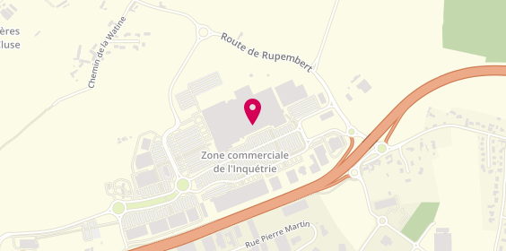 Plan de Picwic, Centre Commercial Auchan Zone Industrielle Inquetrie, 62280 Saint-Martin-Boulogne